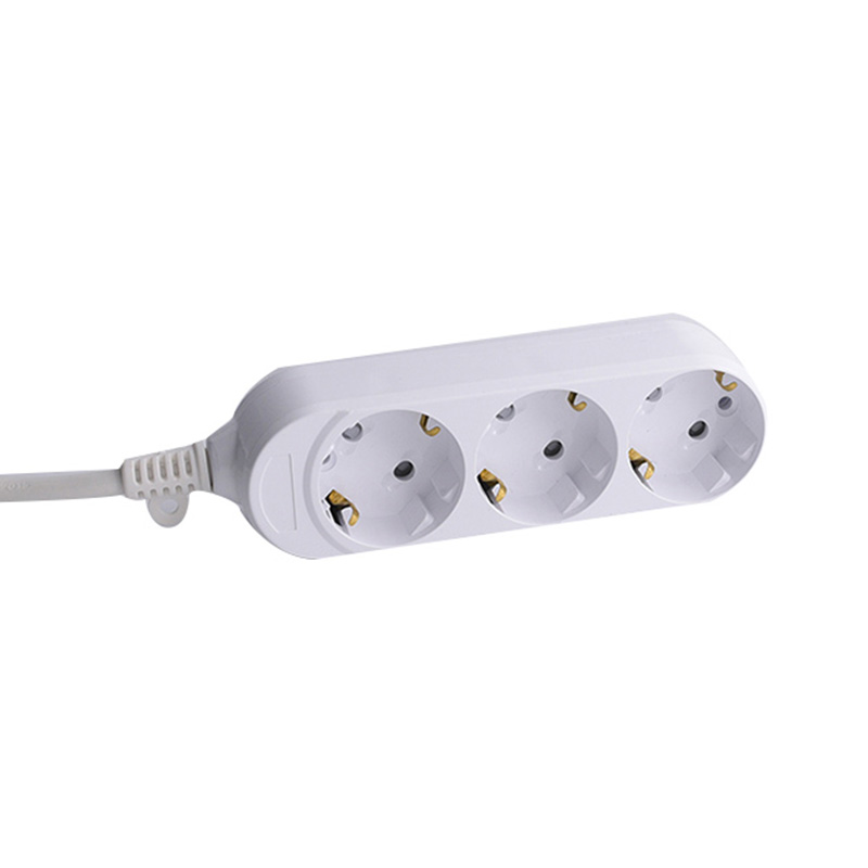 220V-250V 3 uttag EU-standarduttag utan switch 220V-250V 3 uttag EU-standarduttag utan switch